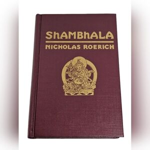 Shambhala Nicholas Roerich 1985 HC Book 3rd Edition Museum Print Tibetan Occult